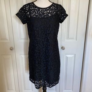 NWT Loft Lace Overlay Dress